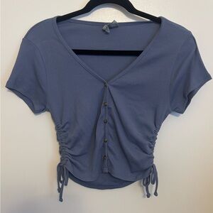 Ruched Crop Top